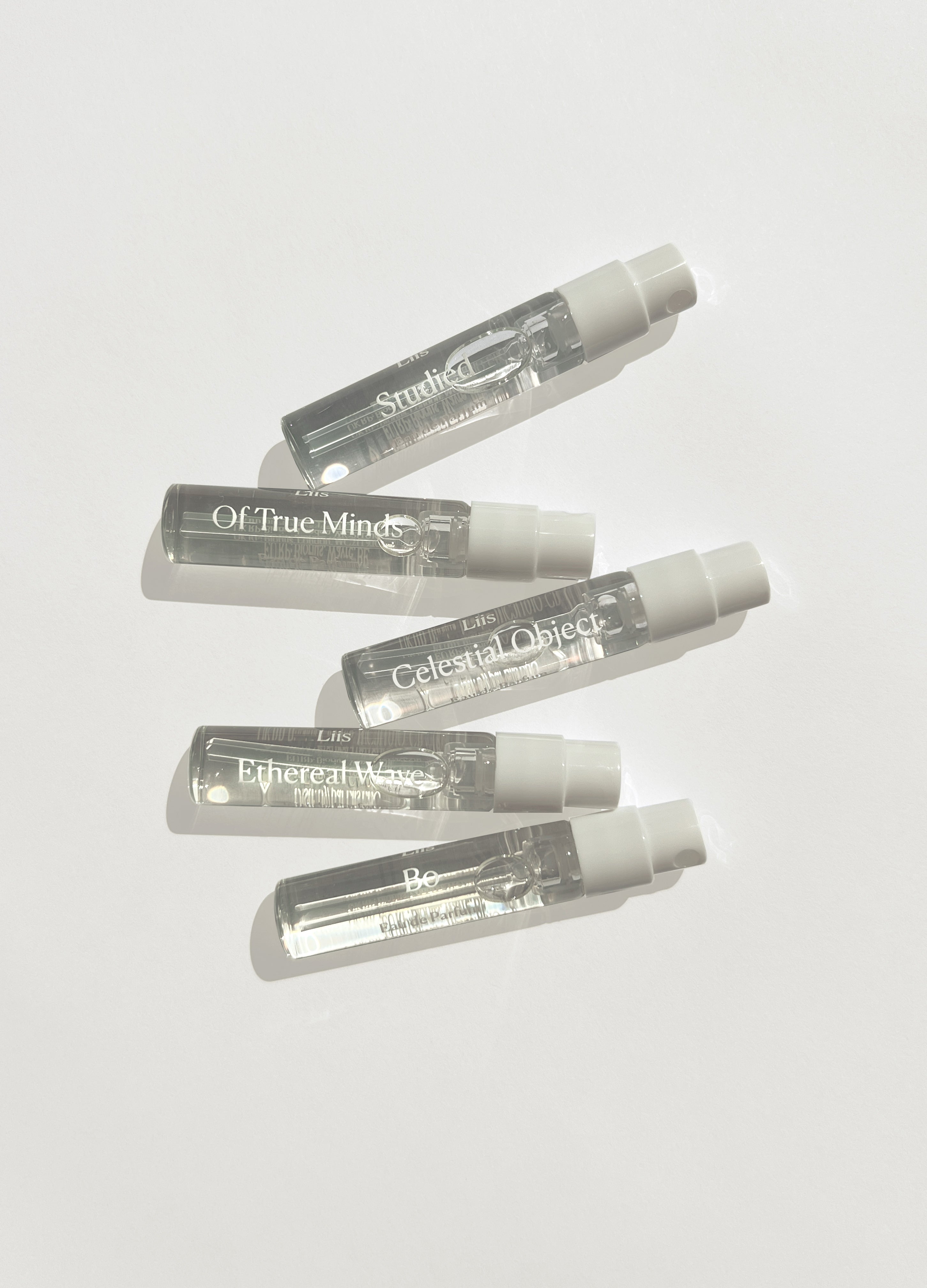 Liis Unseen Discovery Set — fragrance sampler with multiple eau de parfum vials